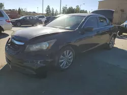 Salvage cars for sale from Copart Gaston, SC: 2011 Honda Accord EX