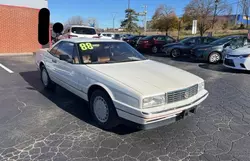 Salvage cars for sale at Kansas City, KS auction: 1988 Cadillac Allante