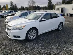 Chevrolet Vehiculos salvage en venta: 2013 Chevrolet Malibu 2LT