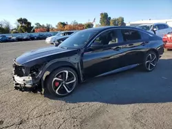 Salvage cars for sale at Martinez, CA auction: 2022 Honda Accord Sport