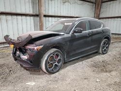 Salvage cars for sale at auction: 2019 Alfa Romeo Stelvio TI