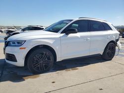 Salvage cars for sale at Grand Prairie, TX auction: 2019 Audi Q5 Premium Plus