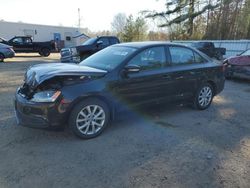 Salvage cars for sale from Copart Lyman, ME: 2012 Volkswagen Jetta SE