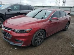 Salvage cars for sale at Elgin, IL auction: 2017 Chevrolet Malibu LT