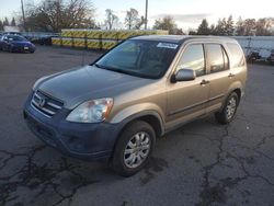 Salvage Cars with No Bids Yet For Sale at auction: 2005 Honda CR-V EX