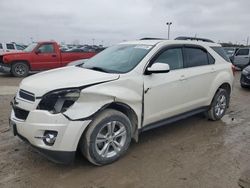 Salvage cars for sale at Indianapolis, IN auction: 2015 Chevrolet Equinox LT