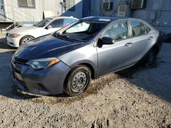 Salvage cars for sale at Los Angeles, CA auction: 2016 Toyota Corolla L