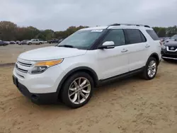 Salvage cars for sale at Conway, AR auction: 2014 Ford Explorer Limited