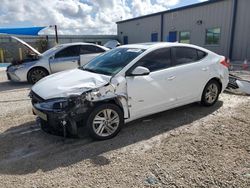 Salvage cars for sale at Arcadia, FL auction: 2019 Hyundai Elantra SEL