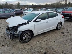 Hyundai salvage cars for sale: 2020 Hyundai Elantra SEL