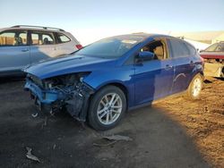 Salvage cars for sale from Copart Brighton, CO: 2018 Ford Focus SE