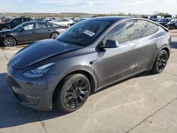 Salvage cars for sale at Grand Prairie, TX auction: 2021 Tesla Model Y