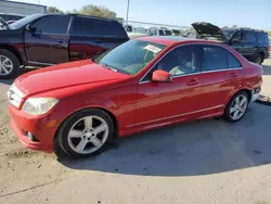 Salvage cars for sale at Orlando, FL auction: 2010 Mercedes-Benz C300