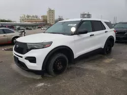 Salvage cars for sale at New Orleans, LA auction: 2023 Ford Explorer Police Interceptor