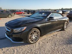 Salvage vehicles for parts for sale at auction: 2017 Mercedes-Benz S 550