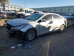 Salvage cars for sale at Anthony, TX auction: 2017 Hyundai Sonata Sport