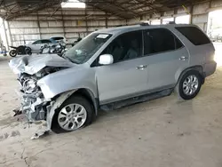 Salvage cars for sale at Phoenix, AZ auction: 2003 Acura MDX Touring