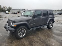 Carros salvage sin ofertas aún a la venta en subasta: 2018 Jeep Wrangler Unlimited Sahara