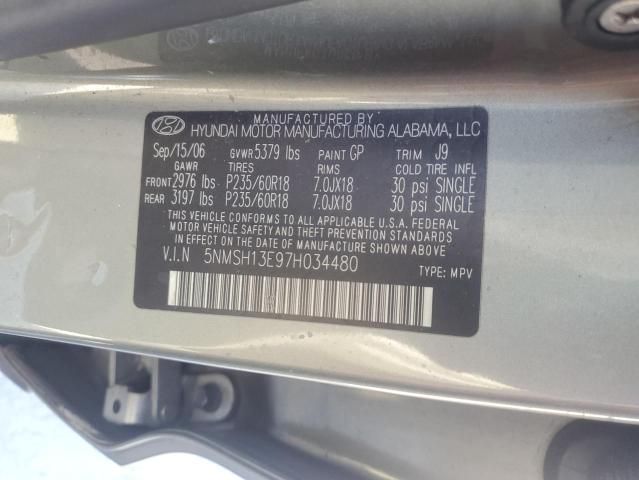 2007 Hyundai Santa FE SE