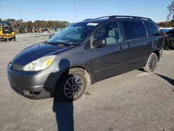 Salvage cars for sale at Dunn, NC auction: 2004 Toyota Sienna CE