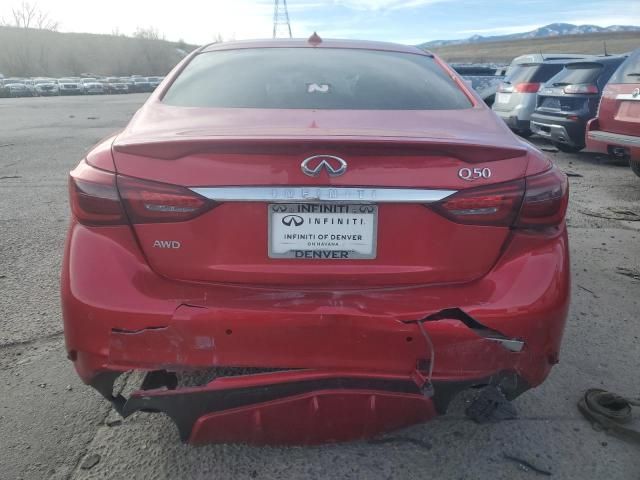 2022 Infiniti Q50 Sensory