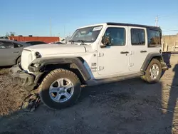 Salvage cars for sale at Homestead, FL auction: 2020 Jeep Wrangler Unlimited Sport