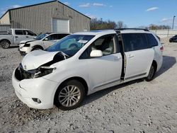 Salvage cars for sale at Lawrenceburg, KY auction: 2014 Toyota Sienna XLE