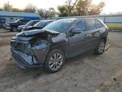 Salvage cars for sale at Wichita, KS auction: 2021 Toyota Rav4 Limited