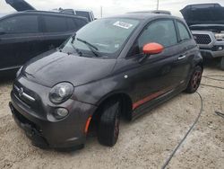 Flood-damaged cars for sale at auction: 2018 Fiat 500 Electric