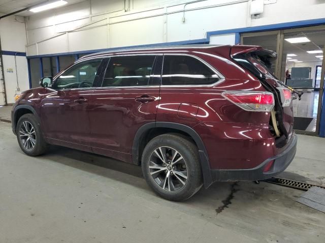 2016 Toyota Highlander XLE