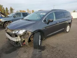 Salvage cars for sale from Copart Portland, OR: 2020 Chrysler Voyager LXI