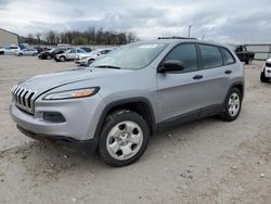 Salvage cars for sale at Lawrenceburg, KY auction: 2014 Jeep Cherokee Sport