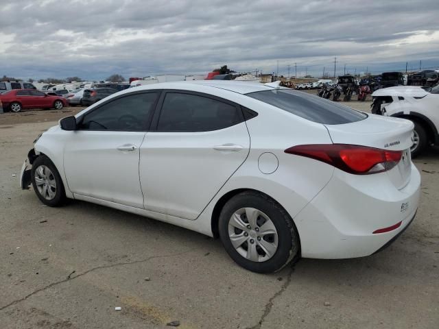 2016 Hyundai Elantra SE