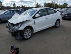 Salvage cars for sale at Gaston, SC auction: 2019 Hyundai Accent SE