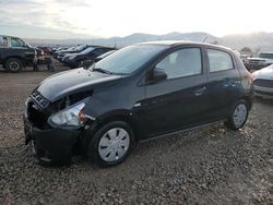 Mitsubishi salvage cars for sale: 2015 Mitsubishi Mirage DE