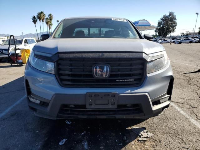 2022 Honda Ridgeline Black Edition