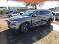 2019 Hyundai Santa FE Limited en venta en Albuquerque, NM