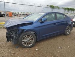 Salvage cars for sale at Houston, TX auction: 2018 Hyundai Elantra SEL