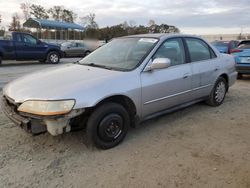 Salvage cars for sale at Spartanburg, SC auction: 2002 Honda Accord LX