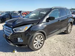 Salvage SUVs for sale at auction: 2019 Ford Escape SEL