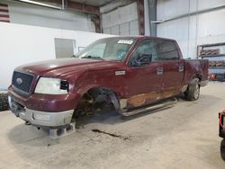 2004 Ford F150 Supercrew en venta en Greenwood, NE