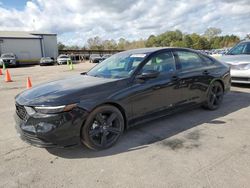 Honda salvage cars for sale: 2024 Honda Accord Hybrid SPORT-L