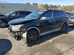 Salvage cars for sale from Copart Exeter, RI: 2017 Toyota Rav4 SE