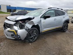 Salvage cars for sale at Woodhaven, MI auction: 2024 Subaru Crosstrek Sport