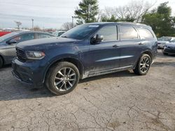 Salvage cars for sale at Lexington, KY auction: 2017 Dodge Durango GT