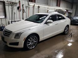 Salvage cars for sale at Elgin, IL auction: 2013 Cadillac ATS Luxury