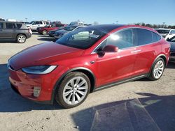 Salvage cars for sale at Indianapolis, IN auction: 2018 Tesla Model X