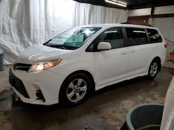 Salvage Cars with No Bids Yet For Sale at auction: 2018 Toyota Sienna LE