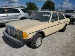 Mercedes-Benz 300-Class salvage cars for sale: 1982 Mercedes-Benz 300 DT