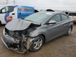 Salvage cars for sale at Elgin, IL auction: 2014 Hyundai Elantra SE